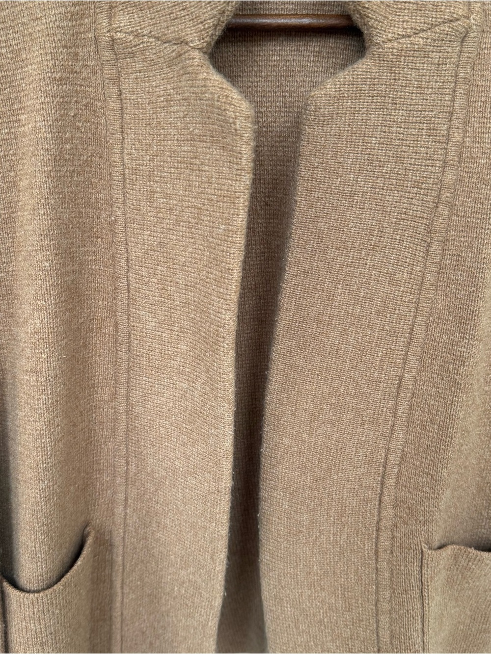 Madewell Spencer Sweater-Coat Heather Caramel Merino Wool Blazer Cardigan XS - Picture 6 of 6
